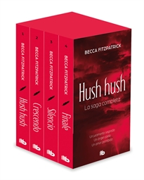 Books Frontpage Tetralogía Hush Hush (edición estuche con: Hush Hush | Crescendo | Silencio | Finale) (Saga Hush, Hush)