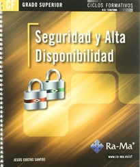 Books Frontpage Seguridad y Alta Disponibilidad (GRADO SUPERIOR)