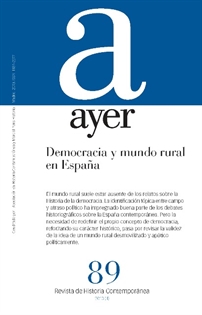 Books Frontpage DEMOCRACIA Y MUNDO RURAL EN ESPAÑA (Ayer 89)