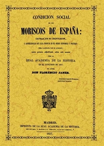 Books Frontpage Condición social de los moriscos