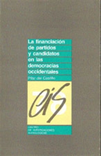 Books Frontpage La financiación de partidos y candidatos en las democracias occidentales