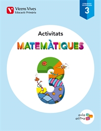 Books Frontpage Matematiques 3 Valencia Activitats (aula Activa)