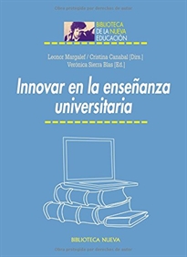 Books Frontpage Innovar en la enseñanza universitaria