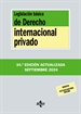 Portada del libro Legislación básica de Derecho Internacional privado