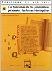 Front pagePrácticas de sintaxis 4. Funciones de los pronombres personales y formas interrogativas