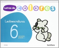 Books Frontpage Letras De Colores Cuad Lectoescritura 6 Pauta