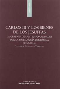 Books Frontpage Carlos III y los bienes de los jesuitas