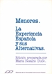 Front pageMenores. La experiencia española y sus alternativas.