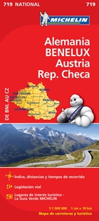 Books Frontpage Mapa National Alemania BENELUX Austria Rep. Checa
