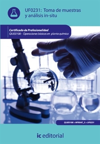 Books Frontpage Toma de muestras y análisis in-situ. QUIE0108 - Operaciones básicas en planta química