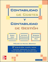 Books Frontpage Contabilidad de costes y contabilidad de gestion. Vol. 1. 2 Ed. Ampliad