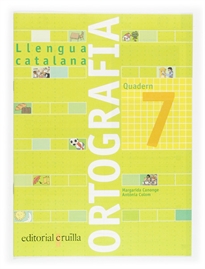 Books Frontpage Quadern ortografia 7. Llengua catalana