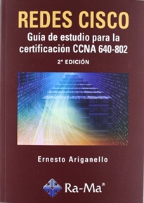 Books Frontpage Redes CISCO: Guía de estudio para la certificación CCNA 640-802. 2ª Edición