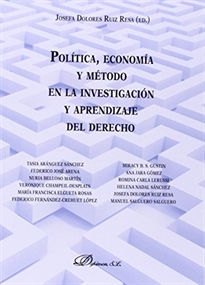 Books Frontpage Política, economía y método en la investigación y aprendizaje del derecho