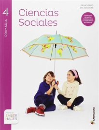 Books Frontpage Ciencias Sociales Asturias + Atlas 4 Primaria