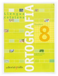 Books Frontpage Quadern ortografia 8. Llengua catalana
