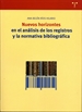 Front pageNuevos horizontes en el análisis de los registros y la normativa bibliográfica