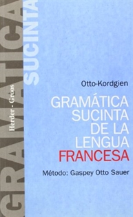 Books Frontpage Gramática sucinta de la lengua francesa