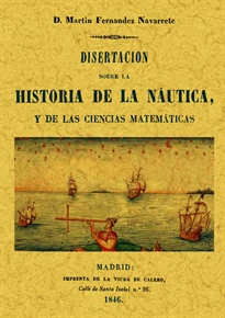 Books Frontpage Disertación sobre la historia de la Náutica y las ciencias matemáticas