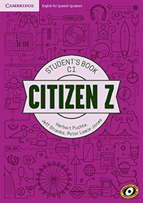 Books Frontpage Citizen Z C1 Student's Book with Augmented Reality
