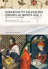 Books Frontpage Expertise et valeur des choses au Moyen Âge. I
