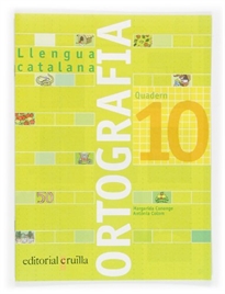 Books Frontpage Quadern ortografia 10. Llengua catalana