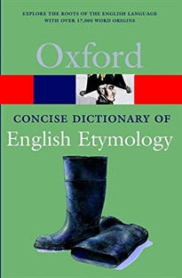 Books Frontpage The Concise Oxford Dictionary of English Etymology