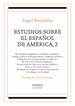 Front pageEstudios sobre el español de América, 2