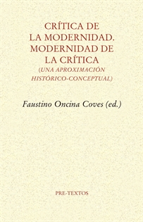 Books Frontpage Crítica de la Modernidad. Modernidad de la crítica
