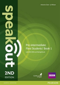 Books Frontpage Speakout Pre-Intermediate 2nd Edition Flexi Students' Book 1 With Myengl