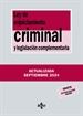 Front pageLey de Enjuiciamiento Criminal y legislación complementaria