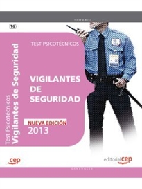 Books Frontpage Vigilantes de Seguridad. Test Psicotécnicos