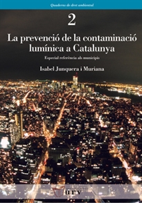 Books Frontpage La prevenció de la contaminació lumínica a Catalunya