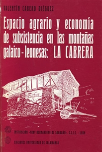 Books Frontpage Espacio agrario y economía de La Cabrera