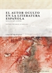 Front pageEl autor oculto en la literatura española