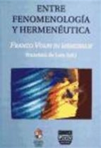 Books Frontpage Entre Fenomenología Y Hermenéutica