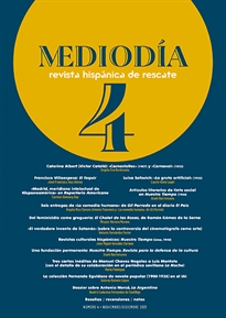 Books Frontpage Mediodía. Revista hispánica de rescate. 4