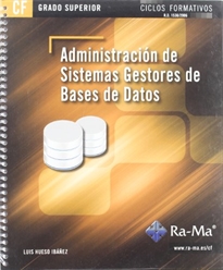 Books Frontpage Administración de sistemas gestores de bases de datos (GRADO SUP.)