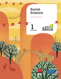 Books Frontpage Social science. 1 Primary. Más Savia. Murcia