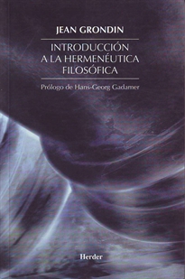 Books Frontpage Introducción a la hermenéutica filosófica