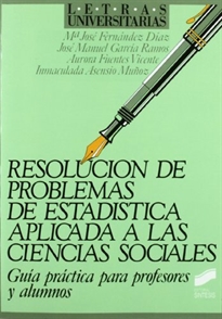 Books Frontpage Resolución problemas de estadística aplicada a ciencias sociales