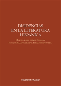 Books Frontpage Disidencias en la literatura hispánica