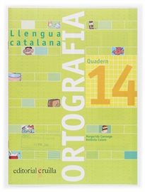 Books Frontpage Quadern ortografia 14. Llengua catalana