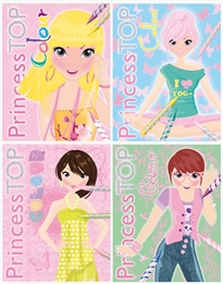 Books Frontpage Princess top colour (4 títulos)