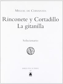 Books Frontpage Solucionario. Cervantes: La Gitanilla, Rinconete y Cortadillo. Biblioteca Teide