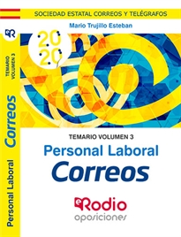 Books Frontpage Correos. Personal Laboral. Temario volumen 3.