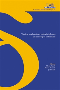 Books Frontpage Técnicas y aplicaciones multidisciplinares de los isótopos ambientales