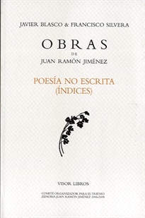 Books Frontpage Poesía no escrita (Índices)