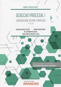 Books Frontpage Derecho Procesal I (Papel + e-book)