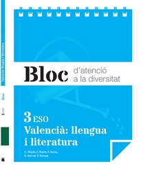 Books Frontpage Bloc d'atenció a la diversitat. Valencià: llengua i literatura 3 ESO